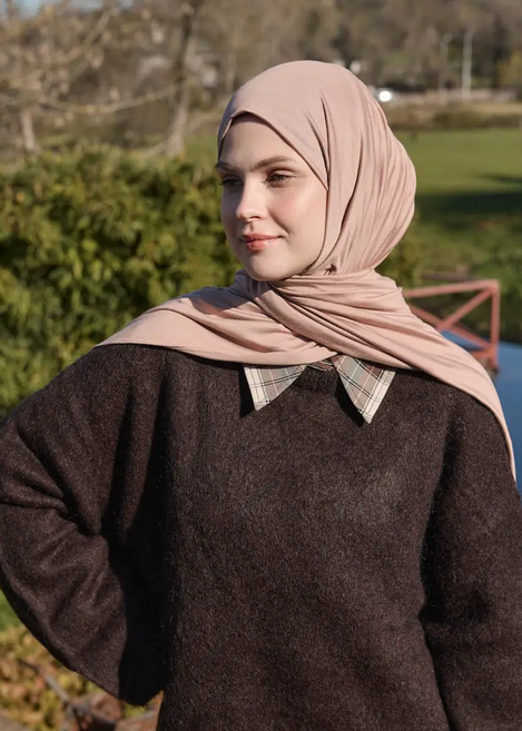 Premium Bambus Jersey Hijab