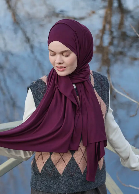 Premium Bambus Jersey Hijab