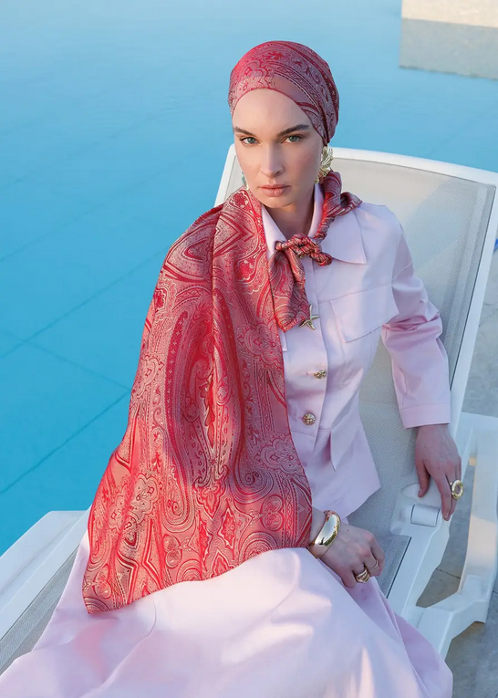 Shine Line Scarf LIVA