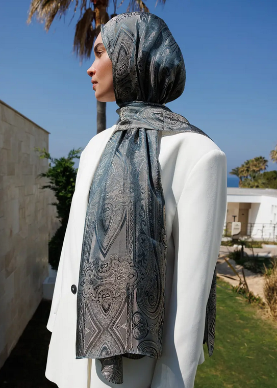 Shine Line Scarf LIVA